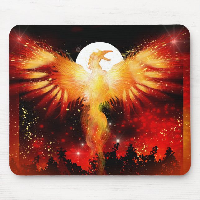 Tapis de souris en hausse de Phoenix (Devant)