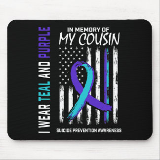 Tapis De Souris En mémoire Cousin Prévention du suicide Amer