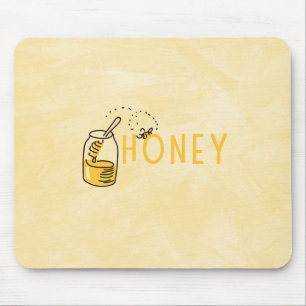 Tapis de souris en nid d'abeille