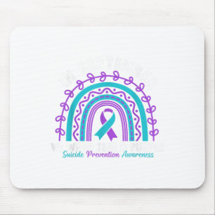 Tapis De Souris En Septembre Nous Portons Turquoise Ribbon Suicide