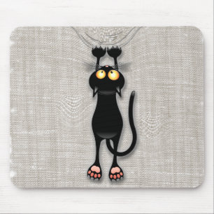 Tapis de souris en tissu à griffer personnage de c