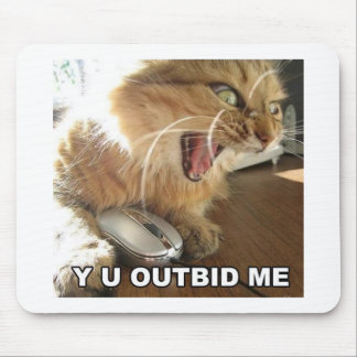 Tapis De Souris enchérissez le chat