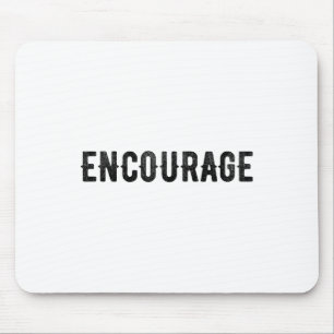 Tapis De Souris Encouragez un mot de motivation irrationnel de dét