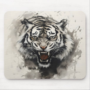 Tapis De Souris Encre de tigre grisante