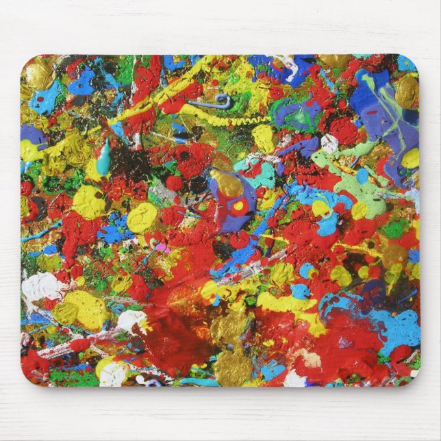 Tapis De Souris ENDROIT HEUREUX Mousepad (Devant)