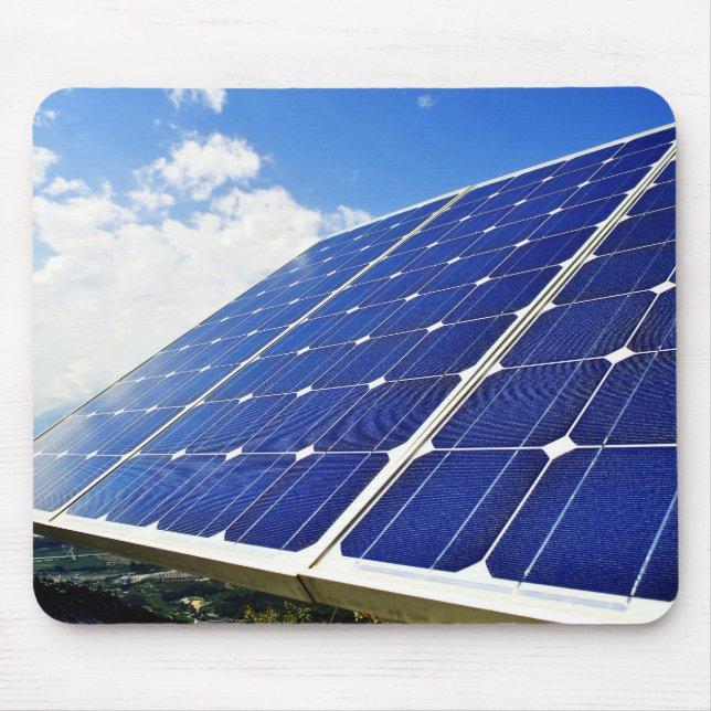 Tapis De Souris Énergie solaire - énergie verte Mousepad (Devant)