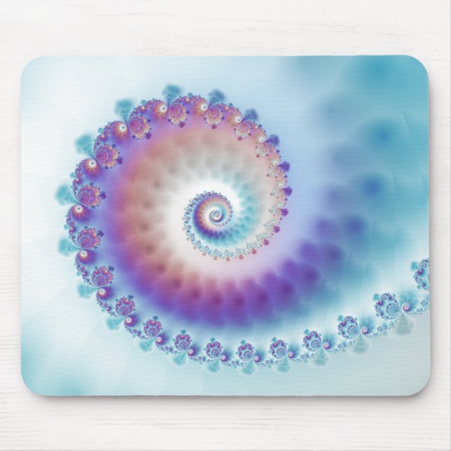 Tapis De Souris Enfant en spirale - Mousepad (Devant)