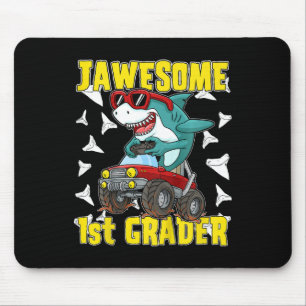 Tapis De Souris Enfants 1re année camion monstre dinosaure Mégalod