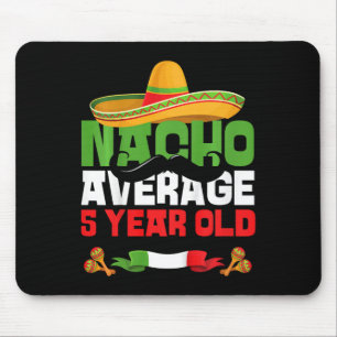 Tapis De Souris Enfants 5 ans Fiesta mexicaine 5ème anniversaire 