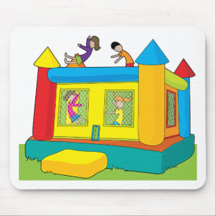 Tapis De Souris Enfants de château de rebond