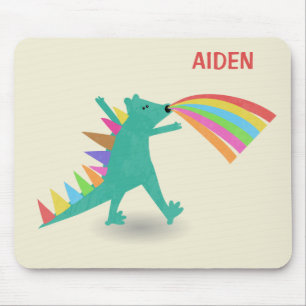 Tapis De Souris Enfants dinosaures garçon