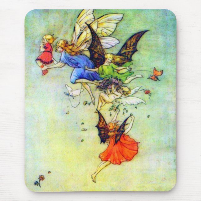 Tapis De Souris Enfants et Féerie Mousepad (Devant)