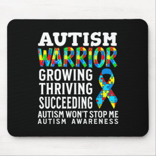 Tapis De Souris Enfants guerriers de l'autisme Puzzle Soutenir la