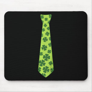 Tapis De Souris Enfants Jour de la Saint Patrick irlandais Cravate