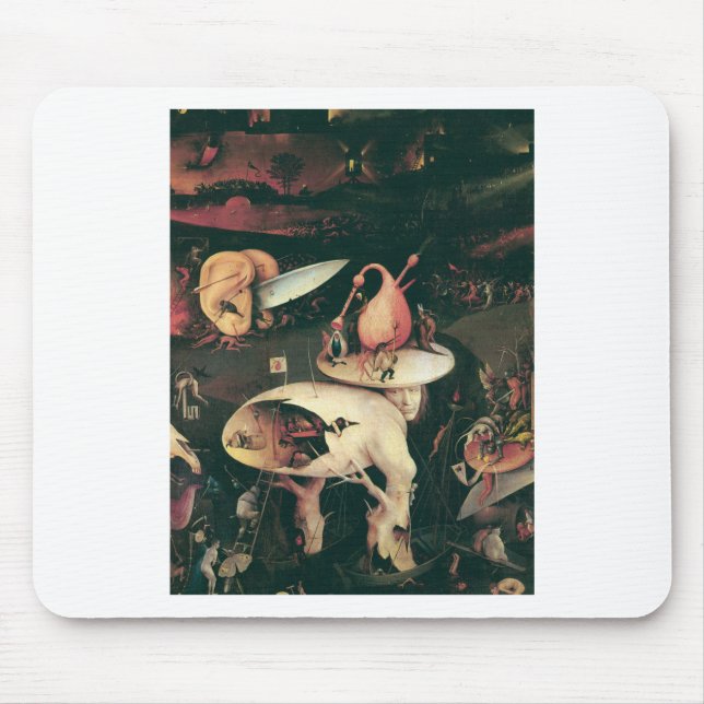 Tapis De Souris Enfer. Hieronympous Bosch. 1503-1504 (Devant)