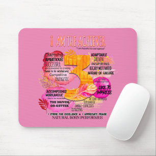 Tapis De Souris Enneagram Type 3 - Je Suis L'Acteur