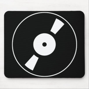 Tapis De Souris enregistrement vinly rétro
