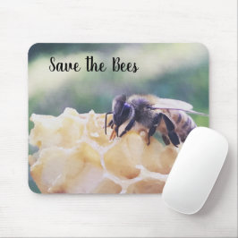 Tapis De Souris Enregistrer la souris des abeilles