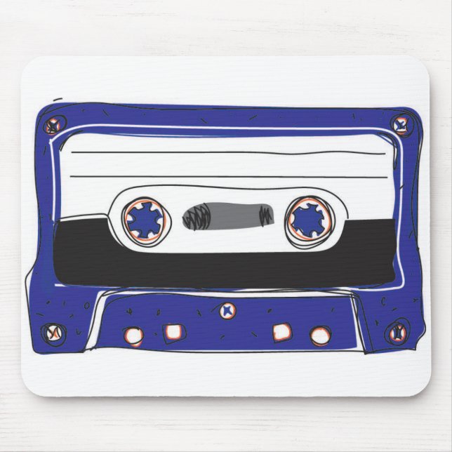 Tapis De Souris Enregistreur à cassettes (Devant)