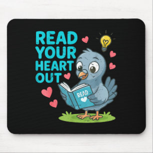 Tapis De Souris Enseignant en lecture Saint-Valentin Lire dans vot