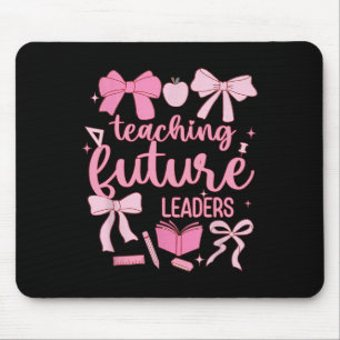 Tapis De Souris Enseigner aux futurs leaders Dos de professeur Coq