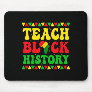 Tapis De Souris Enseigner l'histoire des Noirs Étudiant Enseignant
