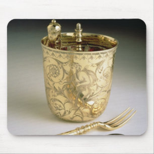 Tapis De Souris Ensemble de déplacement d'un couteau, d'une