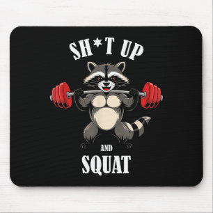 Tapis De Souris Entraînement de musculation de fitness de raton la