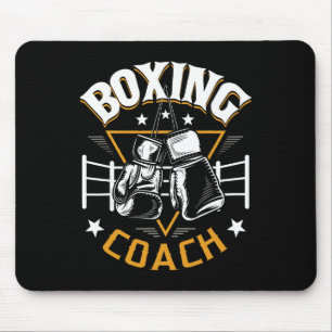 Tapis De Souris Entraîneur de boxe - Kickboxing Kickboxer Gym Boxe
