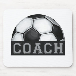 Tapis De Souris Entraîneur de football