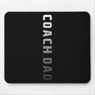 Tapis De Souris Entraîneur Papa Design - Football Football Basketb
