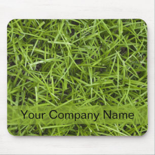 Tapis De Souris Entretien de pelouse de paysagiste d'herbe verte