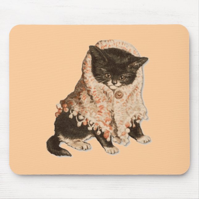 Tapis De Souris Enveloppe Mousepad de Kitty (Devant)