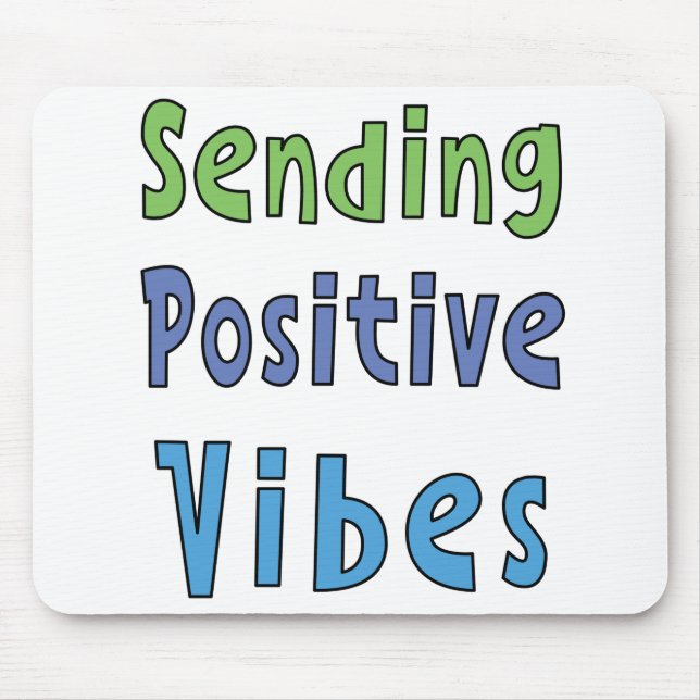 Tapis De Souris Envoi de vidéos positives (Devant)