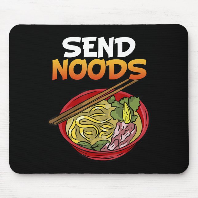 Tapis De Souris Envoyer Noods Kakashi Bowl Ramen Japon Ahegao Anim (Devant)