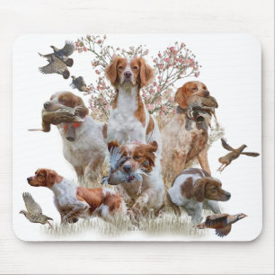 Tapis De Souris Epagneul Breton, Brittany Spaniel
