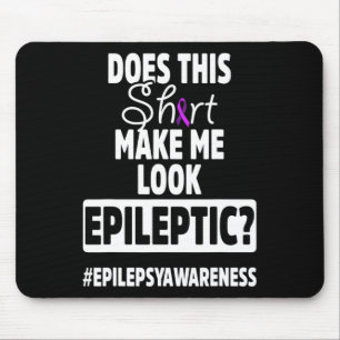 Tapis De Souris Epilepsie Conscience Look Epileptique Guerrier Sur