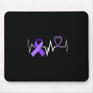 Tapis De Souris Épilepsie du ruban de coeur Épilepsie Trouble