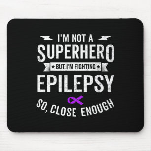 Tapis De Souris Epilepsie Guerrier Survivant Soutien de sensibilis