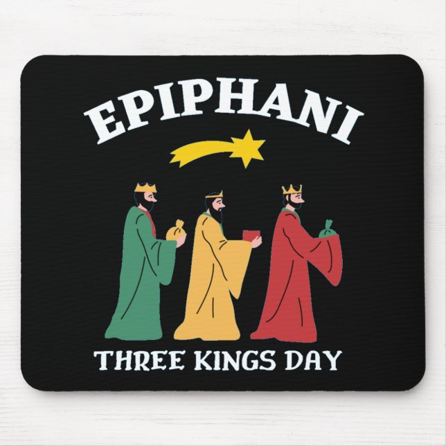 Tapis De Souris Epiphani Jour des Trois Rois (Devant)
