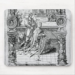 Tapis De Souris Épitaphe de Margaret de l'Autriche