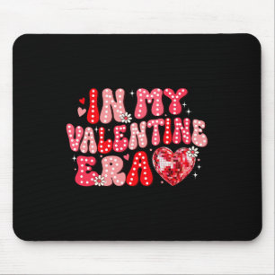 Tapis De Souris Époque disco cœur de la Saint-Valentin dans mon èr
