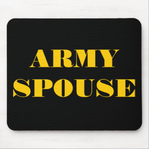 Tapis De Souris Épouse de l'armée de Mousepad