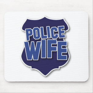 Tapis De Souris épouse de police