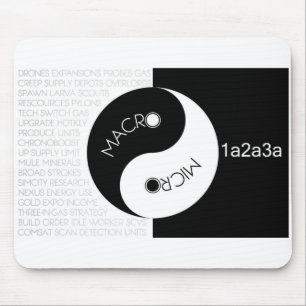 Tapis De Souris Équilibre micro-macro 1a2a3a Mousepad