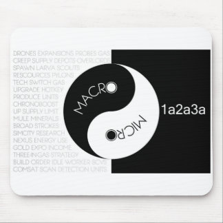 Tapis De Souris Équilibre micro-macro 1a2a3a Mousepad