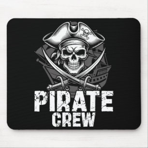 Tapis De Souris équipage de pirate costume drôle fête hommes garço