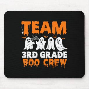 Tapis De Souris Équipe 3e année Boo Crew Halloween Ghost