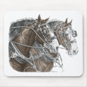 Tapis De Souris Équipe cycliste Clydesdale