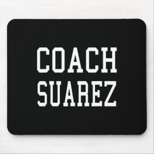 Tapis De Souris Équipe de baseball de football personnalisée Coach